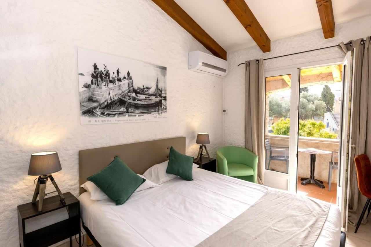 LʼÎle-Rousse Hotel Casa Rossa & Spa מראה חיצוני תמונה